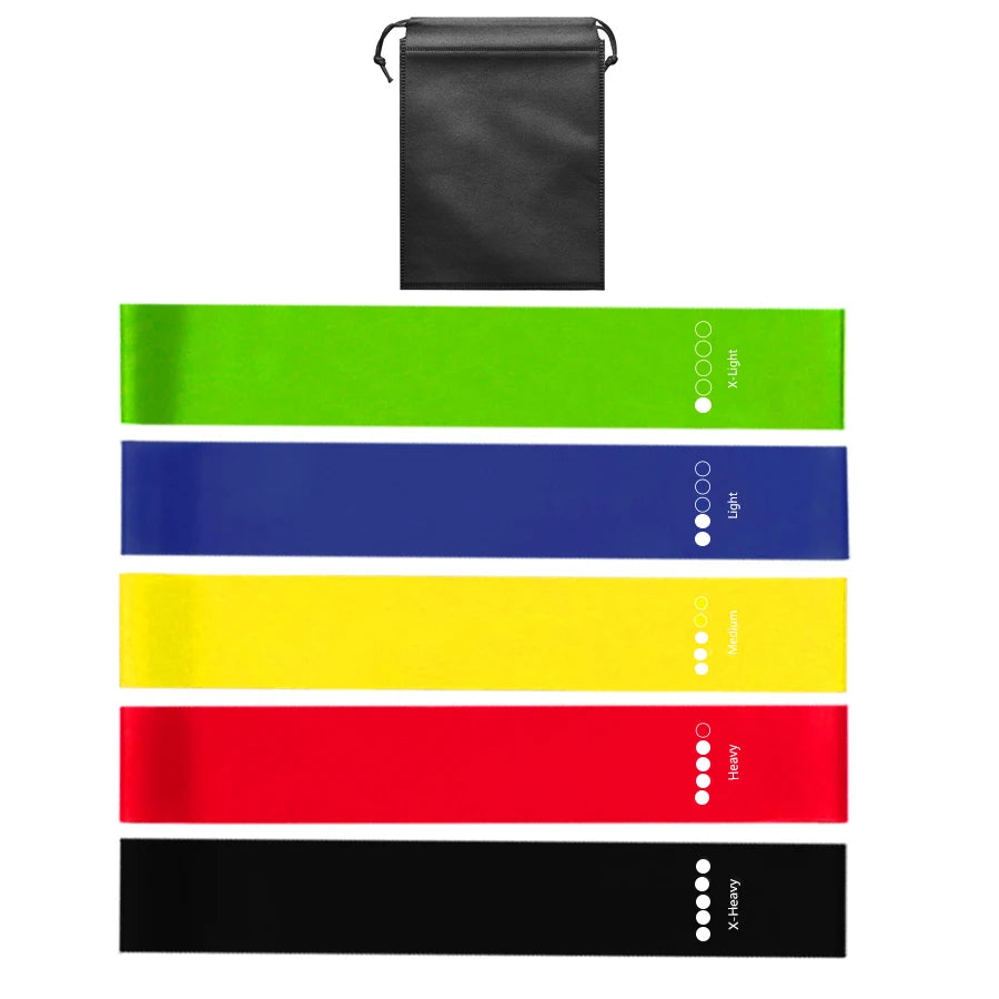 5-Level Resistance Loop Bands Set