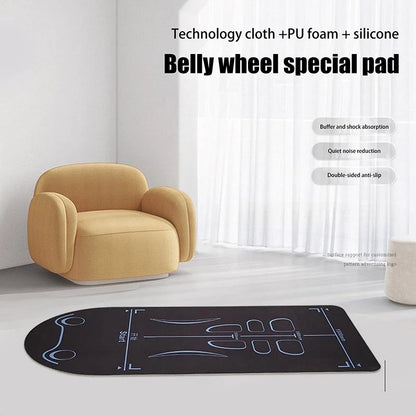 Anti-Slip Ab Roller Pad
