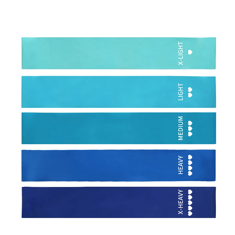 5-Level Resistance Loop Bands Set
