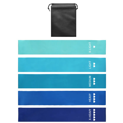 5-Level Resistance Loop Bands Set