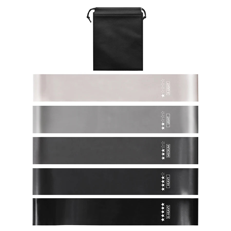 5-Level Resistance Loop Bands Set