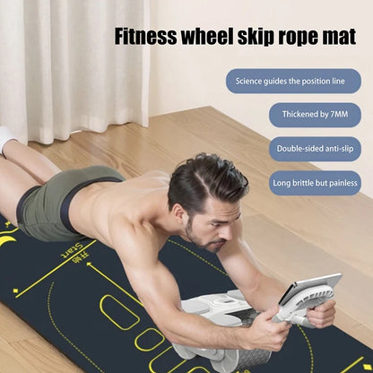 Anti-Slip Ab Roller Pad