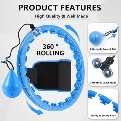 Smart Weighted Fitness Hoop