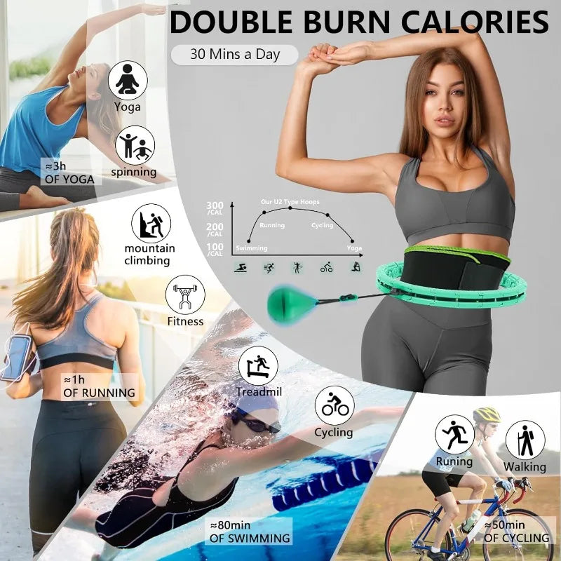 Smart Weighted Fitness Hoop